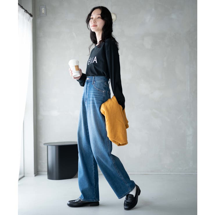 ルーズストレートデニムパンツ レディース 秋 | WEGO【WOMEN】 | 詳細画像17 