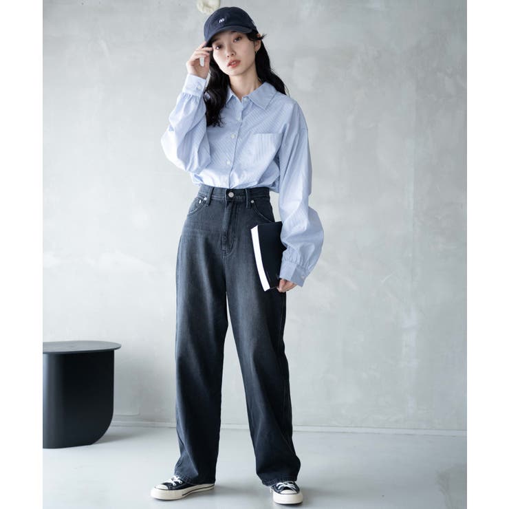 ルーズストレートデニムパンツ レディース 秋 | WEGO【WOMEN】 | 詳細画像23 