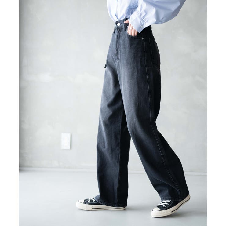 ルーズストレートデニムパンツ レディース 秋 | WEGO【WOMEN】 | 詳細画像24 