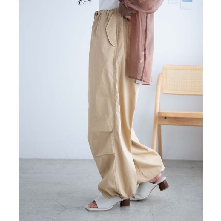 パラシュートパンツ レディース 秋[品番：WG010088481]｜WEGO