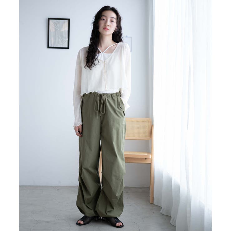 パラシュートパンツ レディース 秋[品番：WG010088481]｜WEGO【WOMEN