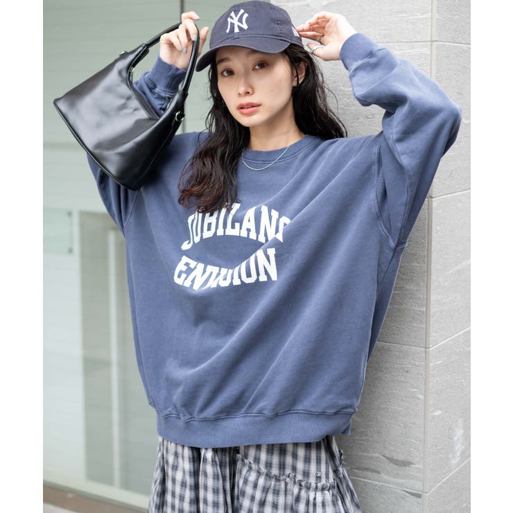 ピグメントスウェット レディース 秋[品番：WG010088996]｜WEGO【WOMEN