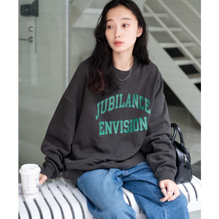 ピグメントスウェット レディース 秋[品番：WG010088996]｜WEGO【WOMEN