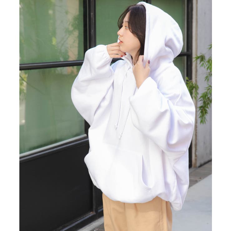 スーパーBIGバルーンパーカー レディース 秋 | WEGO【WOMEN】 | 詳細画像10 