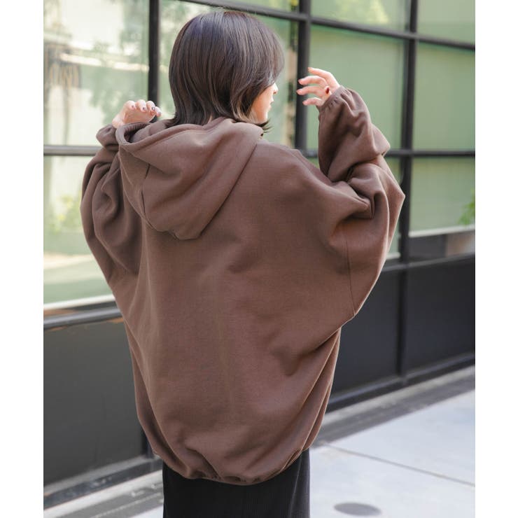スーパーBIGバルーンパーカー レディース 秋 | WEGO【WOMEN】 | 詳細画像4 