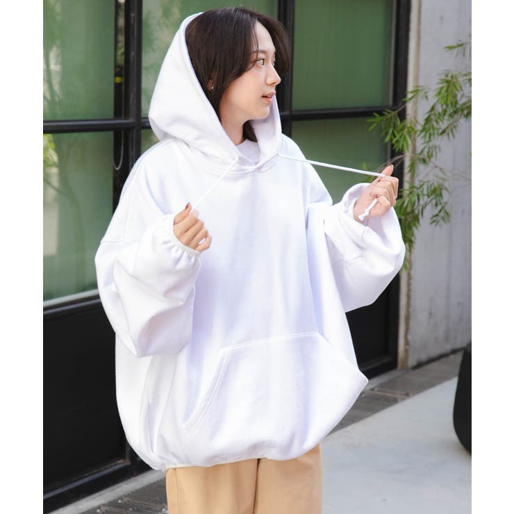ホワイト | スーパーBIGバルーンパーカー レディース 秋 | WEGO【WOMEN】