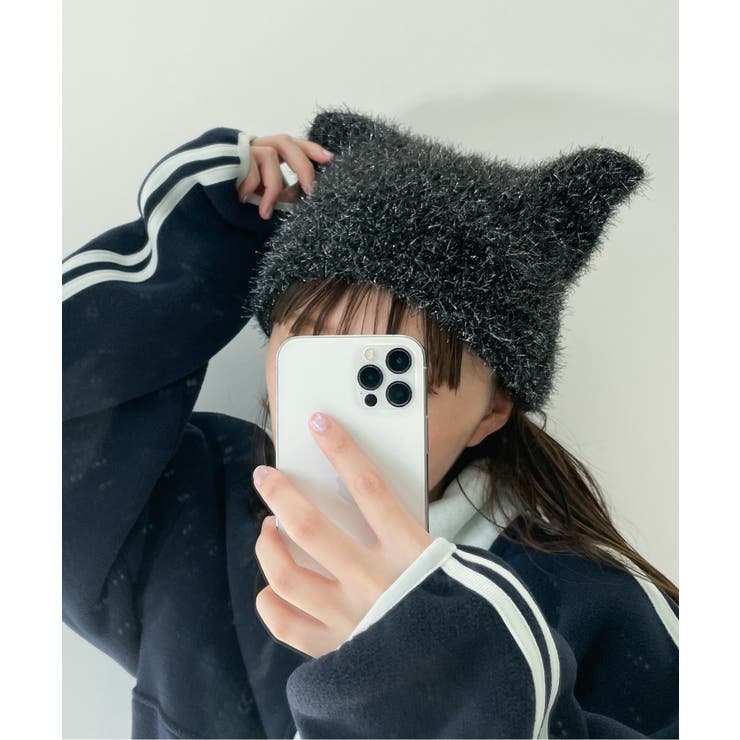 キラキラネコミミキャップ レディース 韓国[品番：WG010089173]｜WEGO