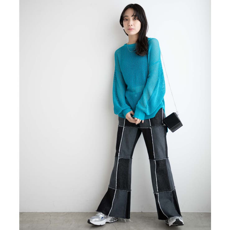 美品♡アルチビオ♡ニットスカート♡イエロー♡オレンジ♡ブルー♡パープル♡M セール】リブニットタイトスカート（スカート）｜AMELY