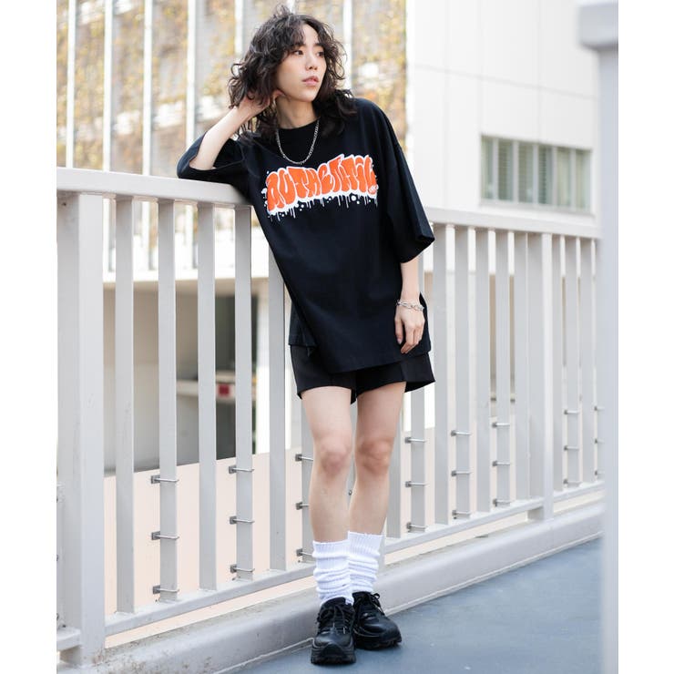 アクセ付きグラフィックTシャツ メンズ レディース | WEGO【WOMEN】 | 詳細画像5 