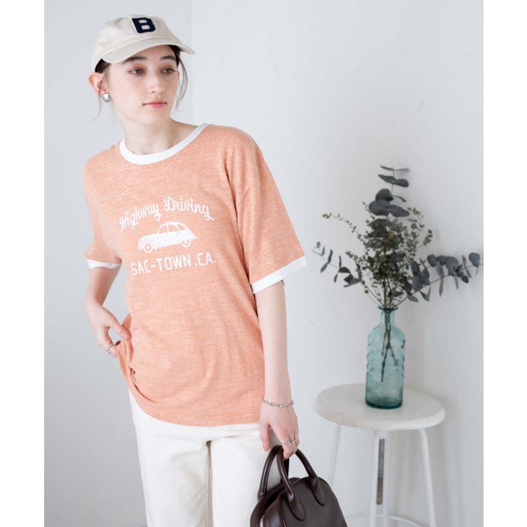 ヴィンテージロゴリンガーTシャツ レディース 春 | WEGO【WOMEN】 | 詳細画像10 