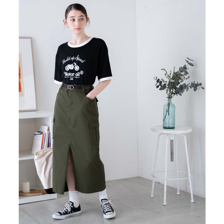 ヴィンテージロゴリンガーTシャツ レディース 春 | WEGO【WOMEN】 | 詳細画像14 