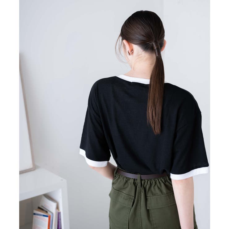 ヴィンテージロゴリンガーTシャツ レディース 春 | WEGO【WOMEN】 | 詳細画像16 