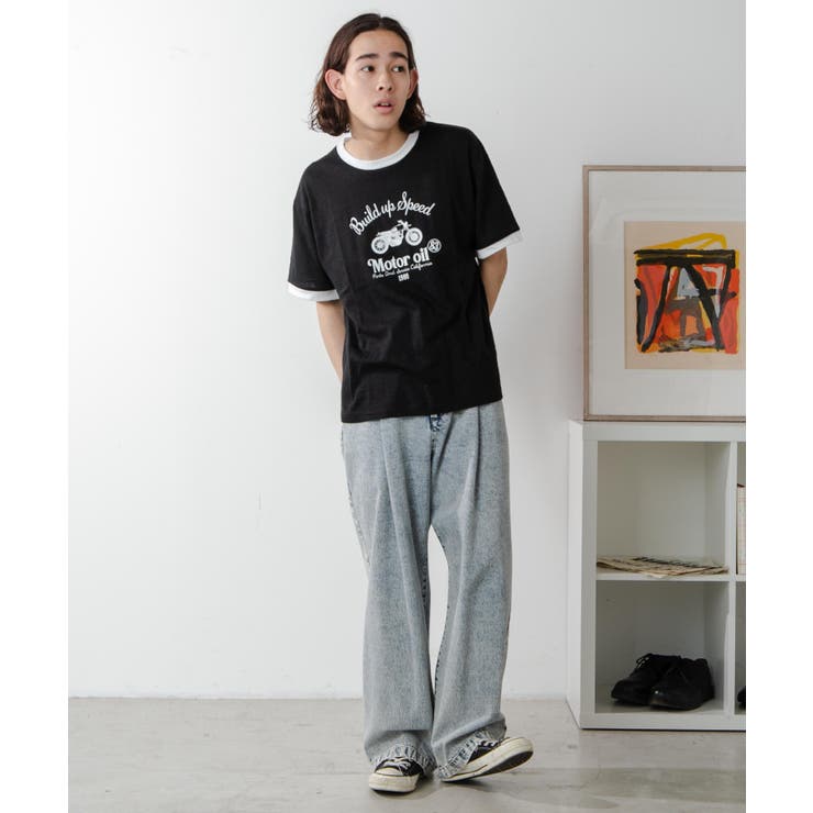 ヴィンテージロゴリンガーTシャツ レディース 春 | WEGO【WOMEN】 | 詳細画像28 