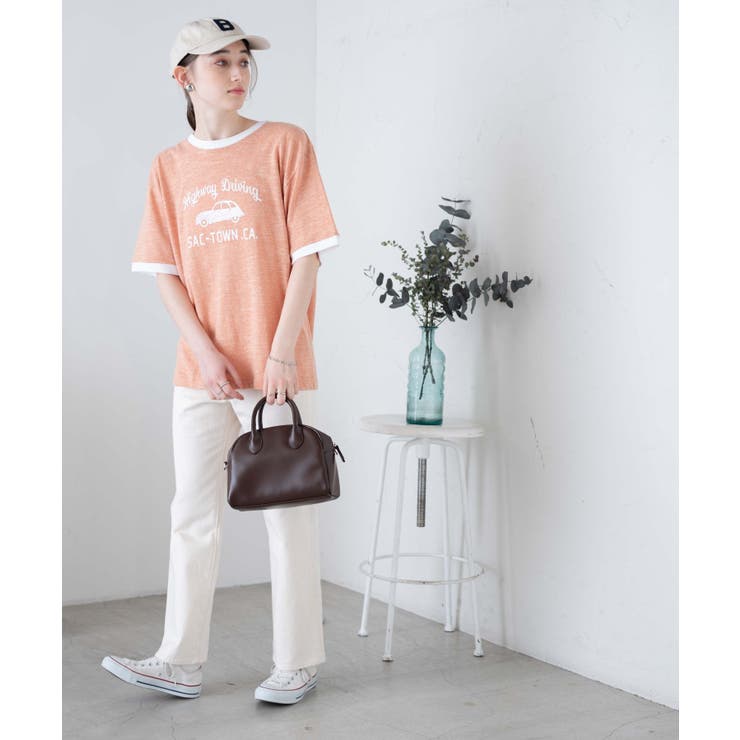 ヴィンテージロゴリンガーTシャツ レディース 春 | WEGO【WOMEN】 | 詳細画像8 