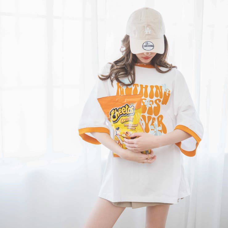 ヘビーウエイトファンシーロゴTシャツ レディース 春 | WEGO【WOMEN】 | 詳細画像32 