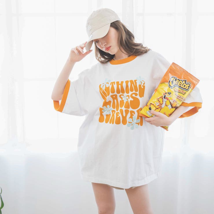 ヘビーウエイトファンシーロゴTシャツ レディース 春 | WEGO【WOMEN】 | 詳細画像33 