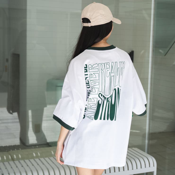 ヘビーウエイトファンシーロゴTシャツ レディース 春 | WEGO【WOMEN】 | 詳細画像39 