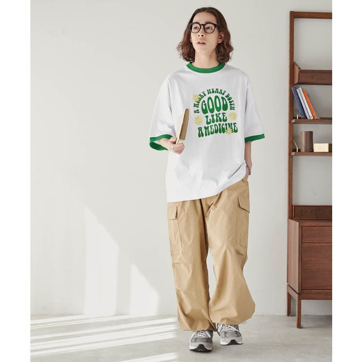 ヘビーウエイトファンシーロゴTシャツ レディース 春 | WEGO【WOMEN】 | 詳細画像52 