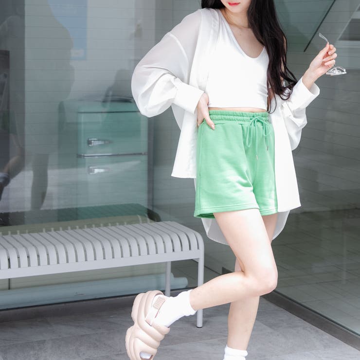 スウェットイージーショーツ レディース 春 | WEGO【WOMEN】 | 詳細画像12 