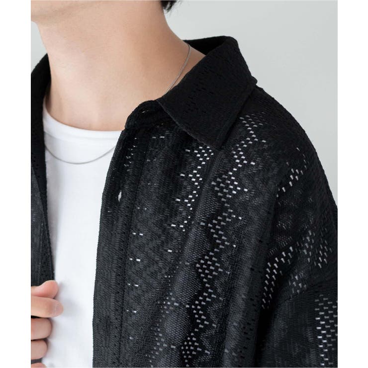 メッシュBIGシャツ(S) メンズ レディース | WEGO【MEN】 | 詳細画像15 