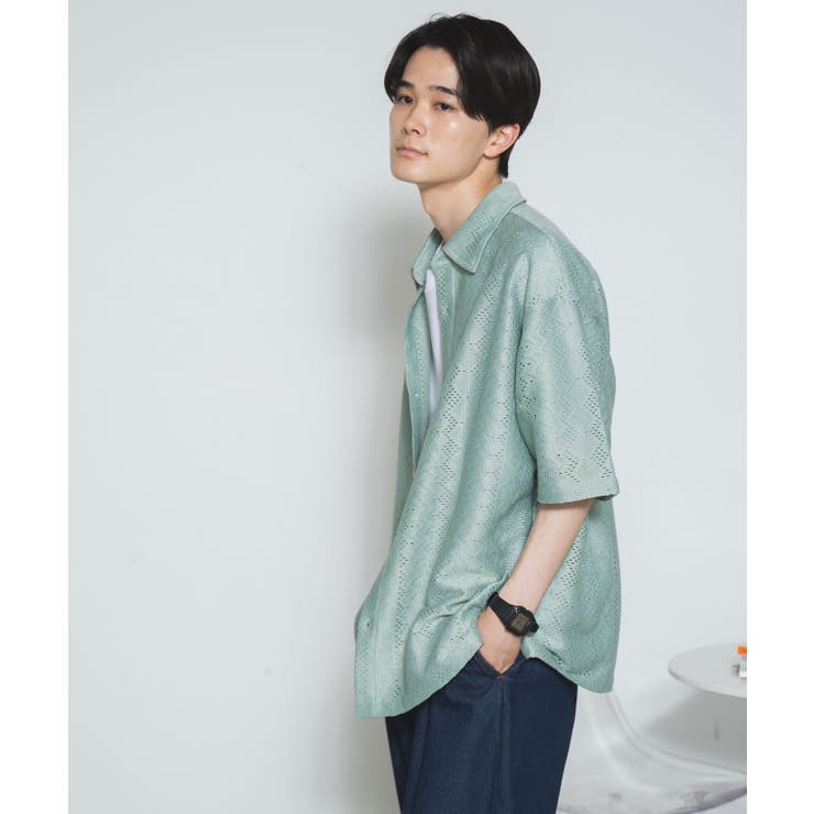 メッシュBIGシャツ(S) メンズ レディース | WEGO【MEN】 | 詳細画像21 