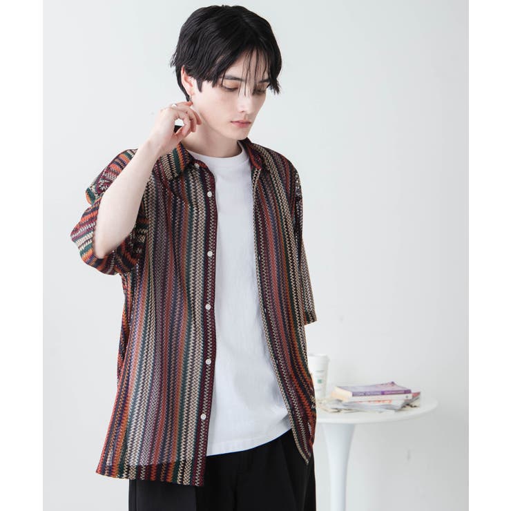 メッシュBIGシャツ(S) メンズ レディース | WEGO【MEN】 | 詳細画像46 