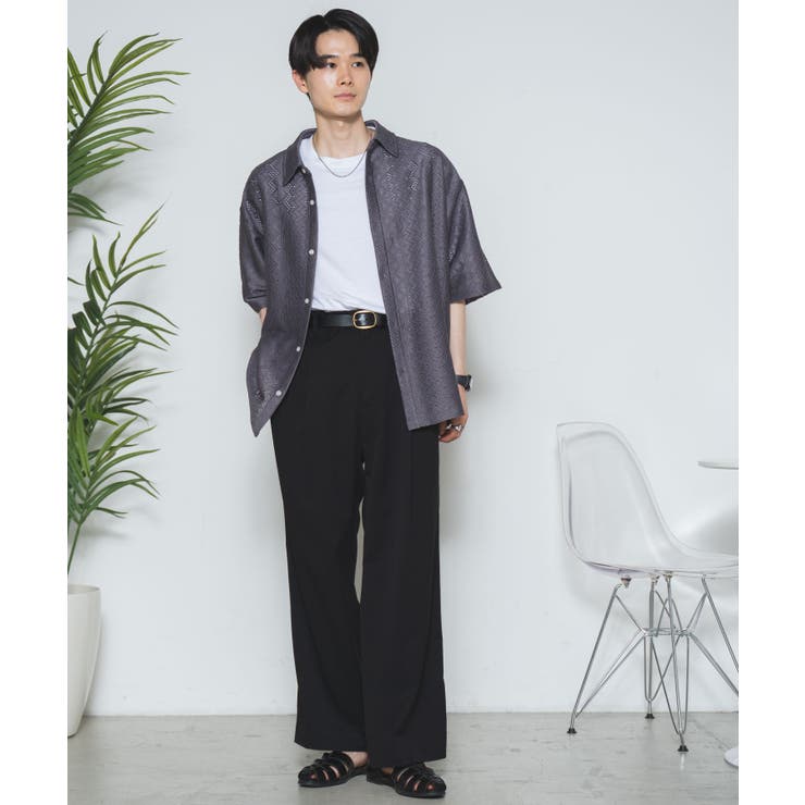 メッシュBIGシャツ(S) メンズ レディース | WEGO【MEN】 | 詳細画像7 