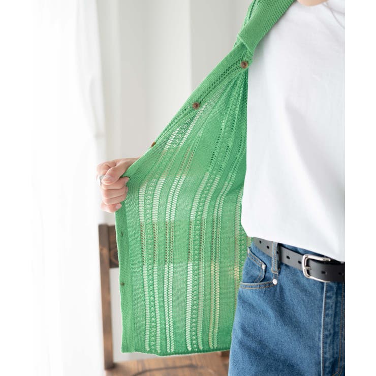 メッシュニットBIGシャツ メンズ レディース | WEGO【MEN】 | 詳細画像16 