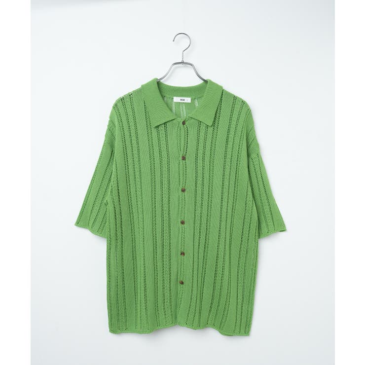 メッシュニットBIGシャツ メンズ レディース | WEGO【MEN】 | 詳細画像52 