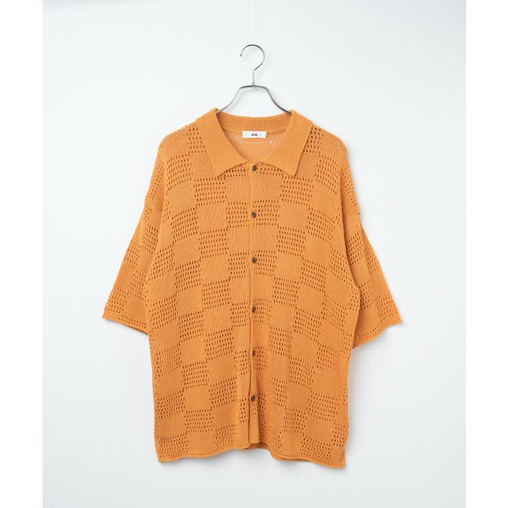 メッシュニットBIGシャツ メンズ レディース | WEGO【MEN】 | 詳細画像53 