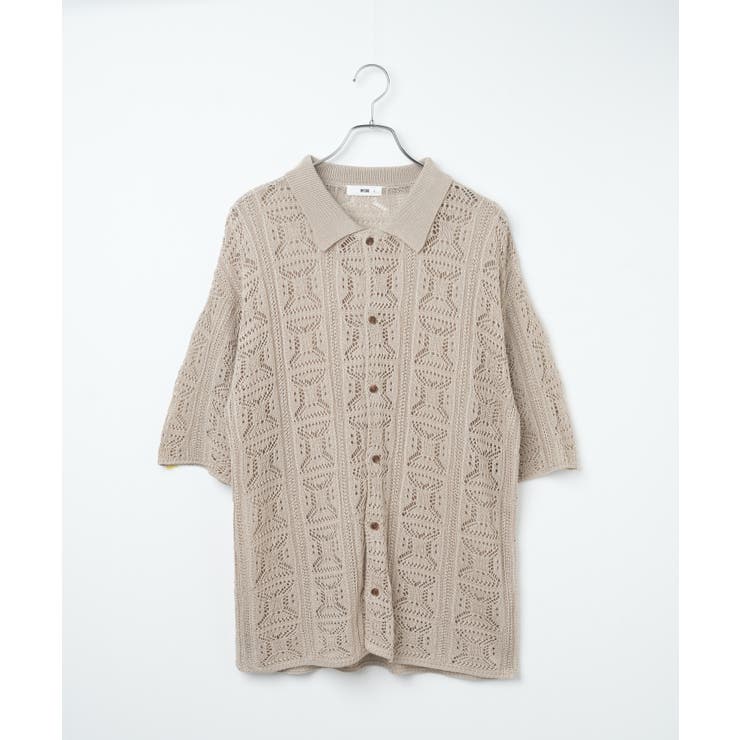 メッシュニットBIGシャツ メンズ レディース | WEGO【MEN】 | 詳細画像54 