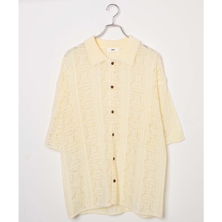 メッシュニットBIGシャツ メンズ レディース | WEGO【MEN】 | 詳細画像59 