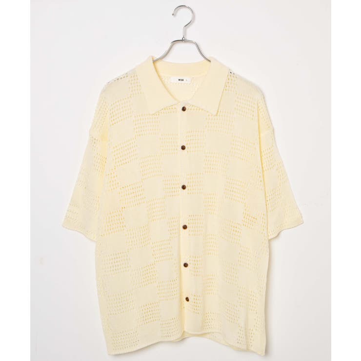 メッシュニットBIGシャツ メンズ レディース | WEGO【MEN】 | 詳細画像60 