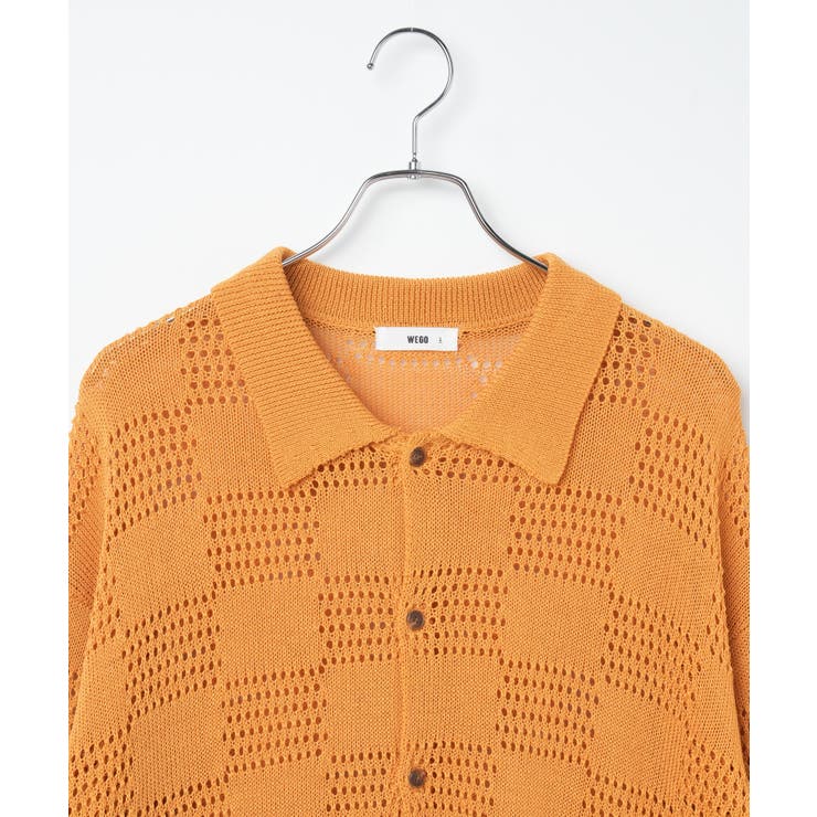 メッシュニットBIGシャツ メンズ レディース | WEGO【MEN】 | 詳細画像61 