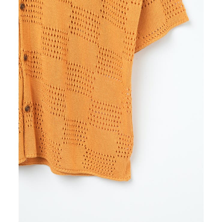 メッシュニットBIGシャツ メンズ レディース | WEGO【MEN】 | 詳細画像64 