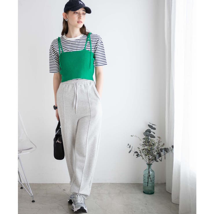 カラーニットビスチェ レディース 春[品番：WG010087770]｜WEGO