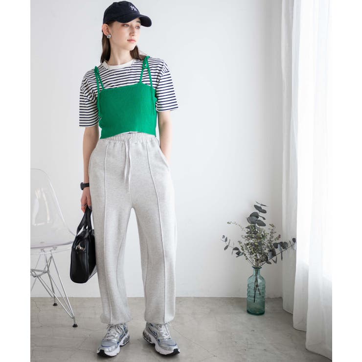 カラーニットビスチェ レディース 春[品番：WG010087770]｜WEGO【WOMEN