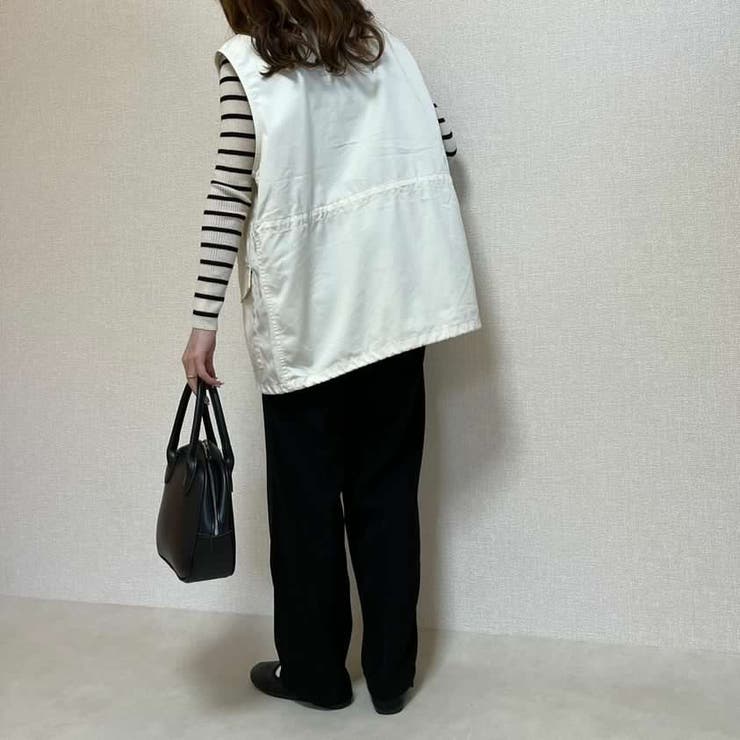 スタンドネックミリタリーベスト レディース 春 | WEGO【WOMEN】 | 詳細画像8 