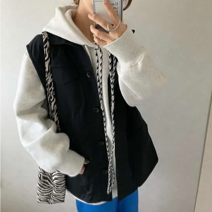 スタンドネックミリタリーベスト レディース 春 | WEGO【WOMEN】 | 詳細画像28 