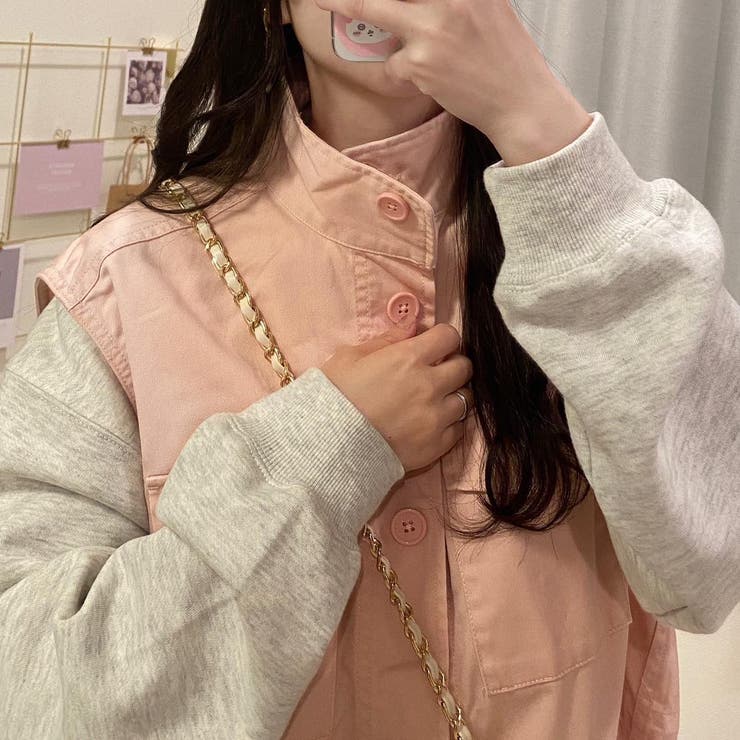 スタンドネックミリタリーベスト レディース 春 | WEGO【WOMEN】 | 詳細画像41 