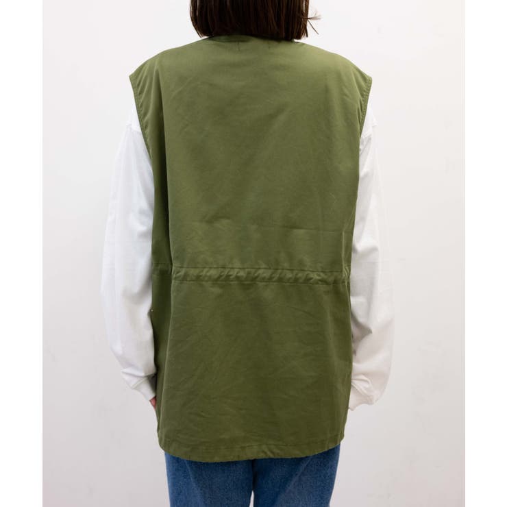 スタンドネックミリタリーベスト レディース 春 | WEGO【WOMEN】 | 詳細画像55 