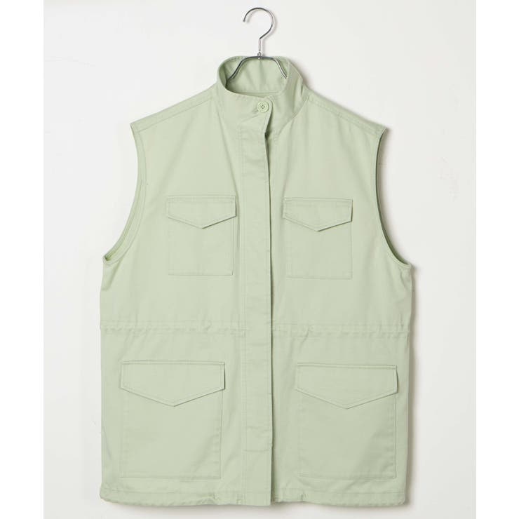 スタンドネックミリタリーベスト レディース 春 | WEGO【WOMEN】 | 詳細画像67 