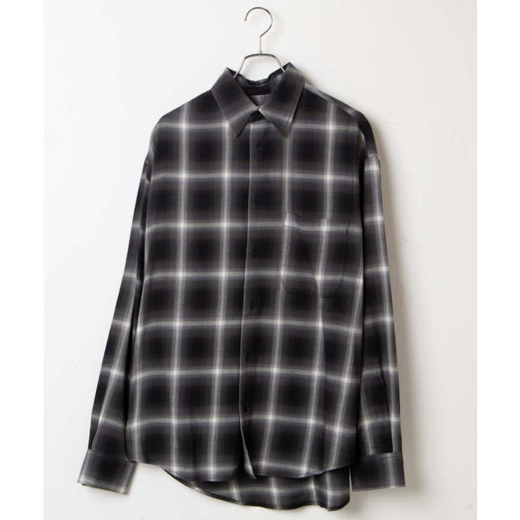 オンブレチェックシャツ メンズ レディース[品番：WG010087151]｜WEGO
