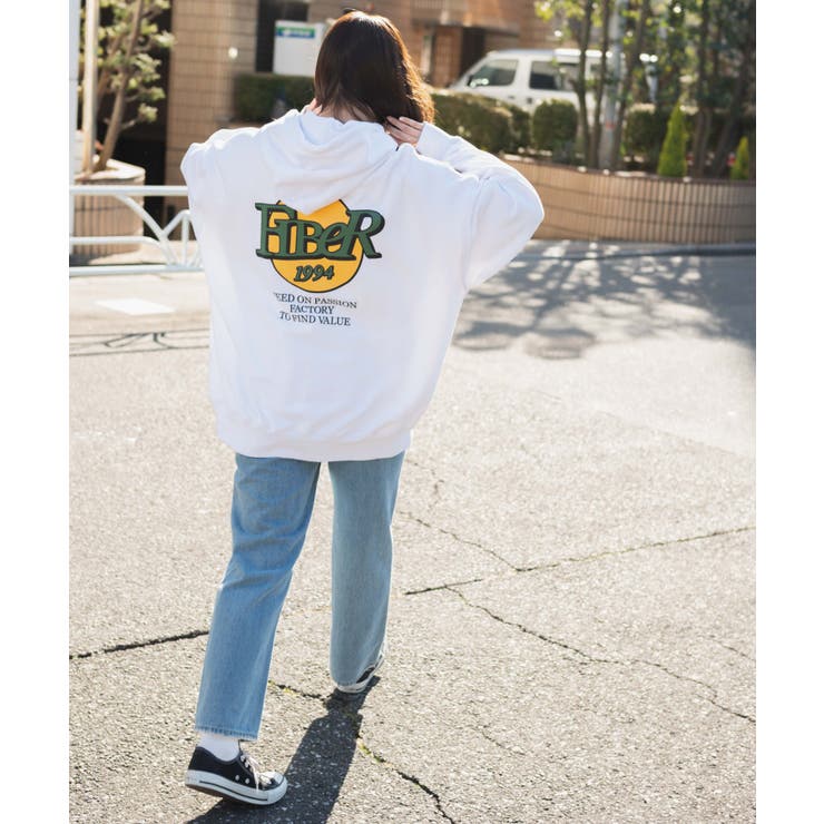 ヘビーウエイト サークルロゴプルパーカー 韓国 | WEGO【WOMEN】 | 詳細画像14 