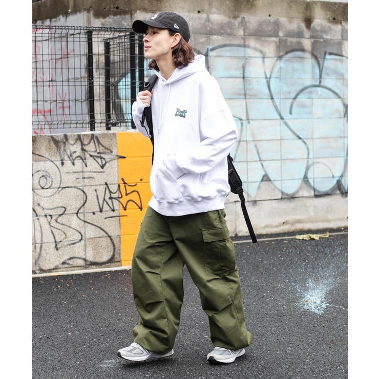 ヘビーウエイト サークルロゴプルパーカー 韓国 | WEGO【WOMEN】 | 詳細画像18 