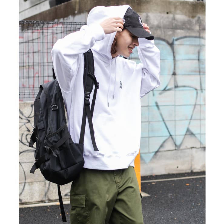 ヘビーウエイト サークルロゴプルパーカー 韓国 | WEGO【WOMEN】 | 詳細画像21 