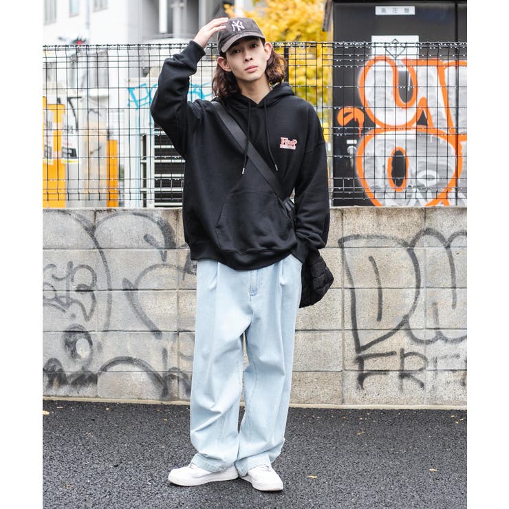 ヘビーウエイト サークルロゴプルパーカー 韓国 | WEGO【WOMEN】 | 詳細画像27 