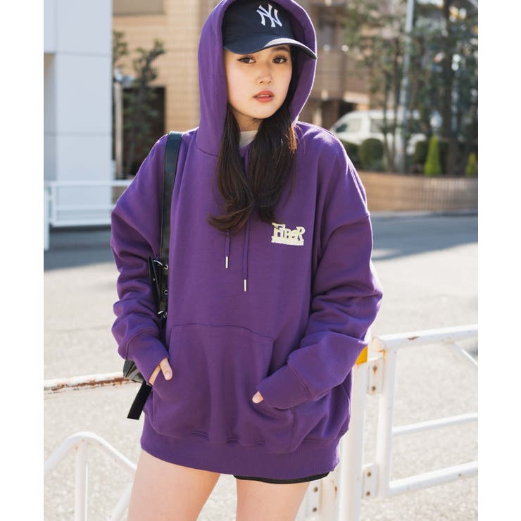 ヘビーウエイト サークルロゴプルパーカー  韓国[品番：WG010086940]｜WEGO【WOMEN】（ウィゴー）のレディースファッション通販｜SHOPLIST（ショップリスト）