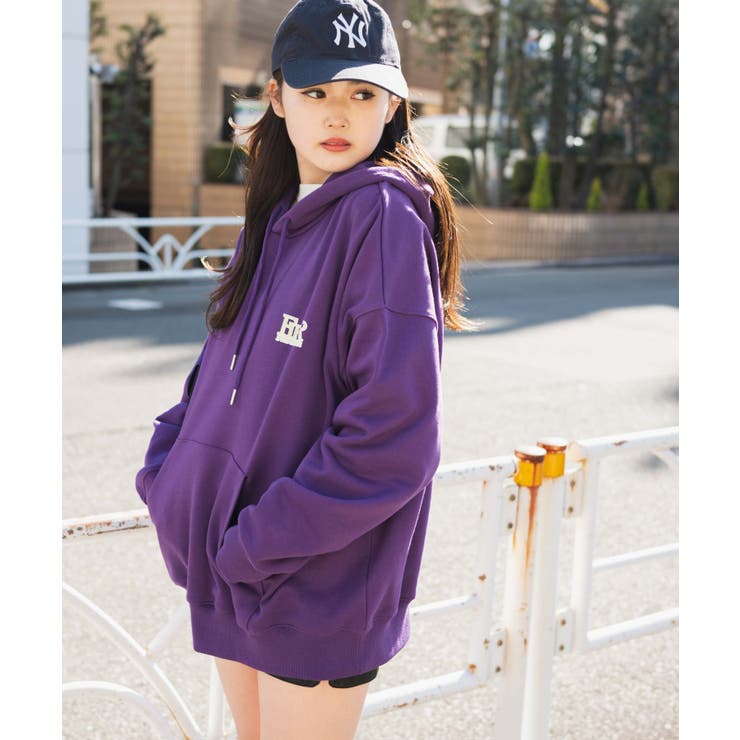 ヘビーウエイト サークルロゴプルパーカー  韓国[品番：WG010086940]｜WEGO【WOMEN】（ウィゴー）のレディースファッション通販｜SHOPLIST（ショップリスト）