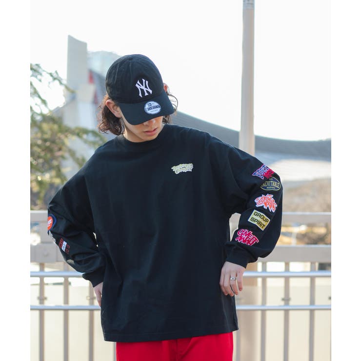 ヘビーウエイト ワッペンロンT メンズ[品番：WG010087041]｜WEGO【MEN